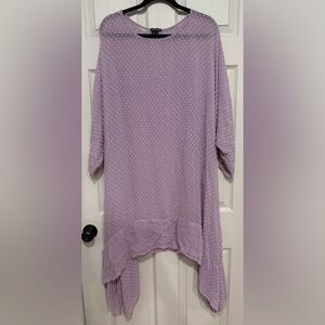 Grizas Lilac Textured Dress